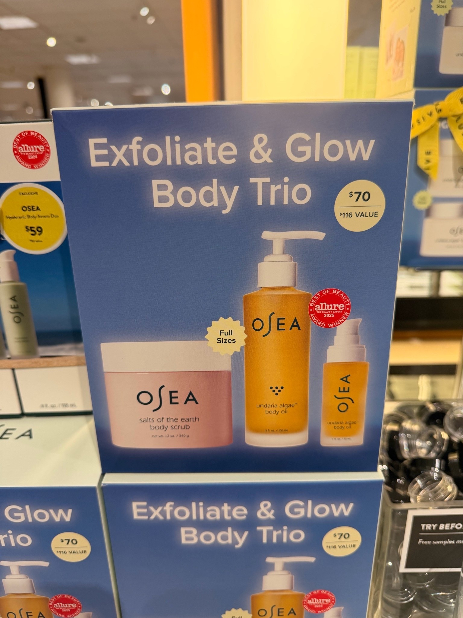 This Osea trio is a great deal right now during the Nordstrom anniversary sale!! ￼Nsale is the best time to grab your favorite beauty products or try something new!

#LTKSaleAlert #LTKBeauty #LTKgrwm