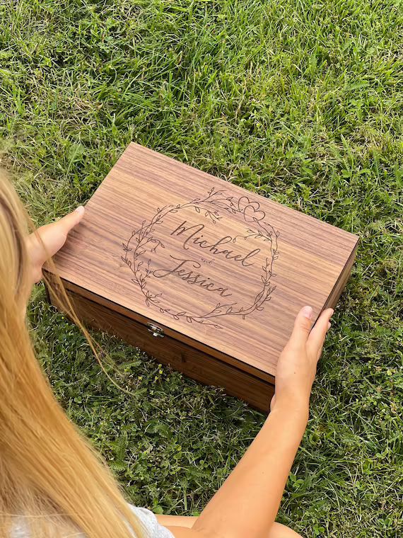 Personalized Memory Wooden Keepsake Box  Christmas Gift for | Etsy | Etsy (US)