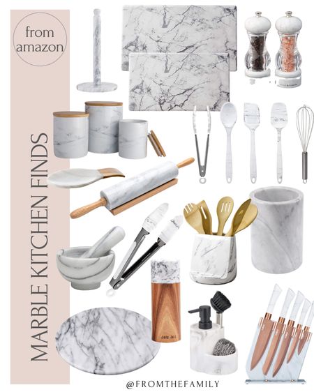 These marble kitchen finds are perfect for any baker or chef and are all found on Amazon!
.
.
.
.
#ltkgiftspo #stayhomewithltk #ltkhome #ltkfamily #ltkunder100 #ltkunder50 #ltkstyletip

#amazon #amazonfinds #amazonhome #amazonhaul #amazonfind #amazonprime #prime #amazonmademebuyit, amazon deal, deal of the day, deals, home deals, home find, Amazon gift guide, amazon gifts, amazon gift ideas, found on amazon, amazon made me buy it, amazon haul, 

amazon home decor, amazon home decor finds, amazon home office, amazon home decor living room, amazon home living room, amazon home favorites, amazon home essentials, amazon home bedroom, amazon homedecor, amazon home style
