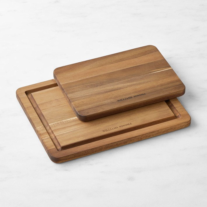 Williams Sonoma Cutting & Carving Board, Set of 2, Acacia | Williams-Sonoma