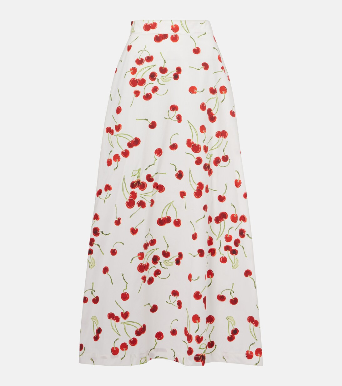 Printed cotton high-rise maxi skirt | Mytheresa (US/CA)