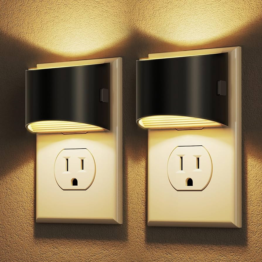 Night Light, Night Lights Plug into Wall, Adjustable, 3000K     3 Level Brightness Adjustable Nig... | Amazon (US)