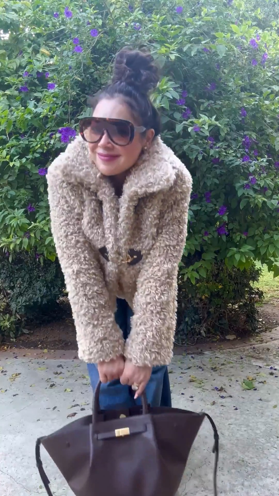 Jeans, a sweater vest, a furry jacket, and old platform loafers — because style doesn’t have to be new to feel good.
I’m dancing because I’m alive. Because joy is a choice. And because life gets lighter when you focus on what you do have, not what you don’t. ✨ Linking my look for you in LTK. 

#styleover50 #womenover50 #over50andFabulous #over50fashion #midlifewomen 

#LTKootd #LTKdayinmylife #LTKOver40