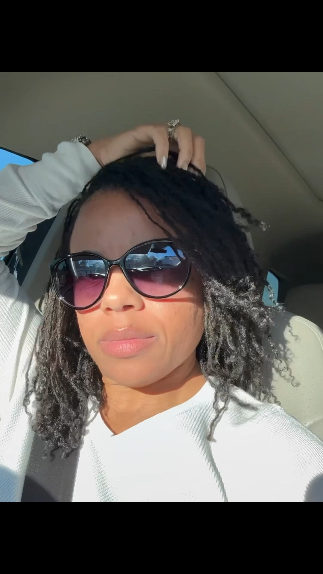 3 AM comes as quickly as some men. Anywho, let's get this hair done. It's retie day! #fromVAtoNC #earlyhairappointment #microlocs 

#LTKBeauty #LTKdayinmylife #LTKselfcare