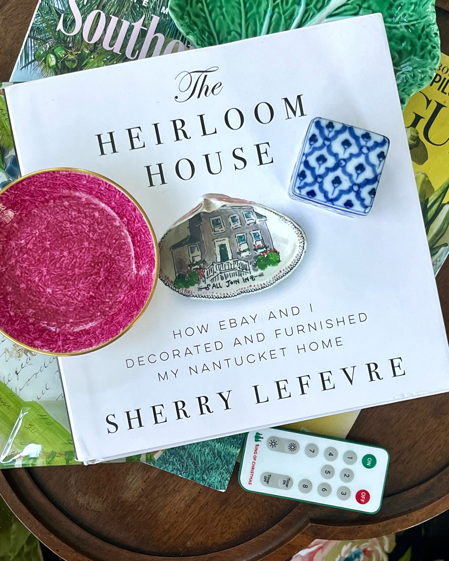 Forgot about this fun little book, Heirloom House, about the author’s quest to furnish a Nantucket house in just a few short months using nothing but ebay to find all those things that make an old house feel inherited through generations. A good thing to revisit while hunting for Maine things.. and a fun addition to your library if you love old houses and the thrill of the hunt. Found it for as low as $4 or only $10 new. A blue and white trinket box is always a good add to a tabletop, there’s something so satisfying about a tiny charming thing. Found a few options for you!

#LTKfindsunder50 #LTKhome #LTKstyletip