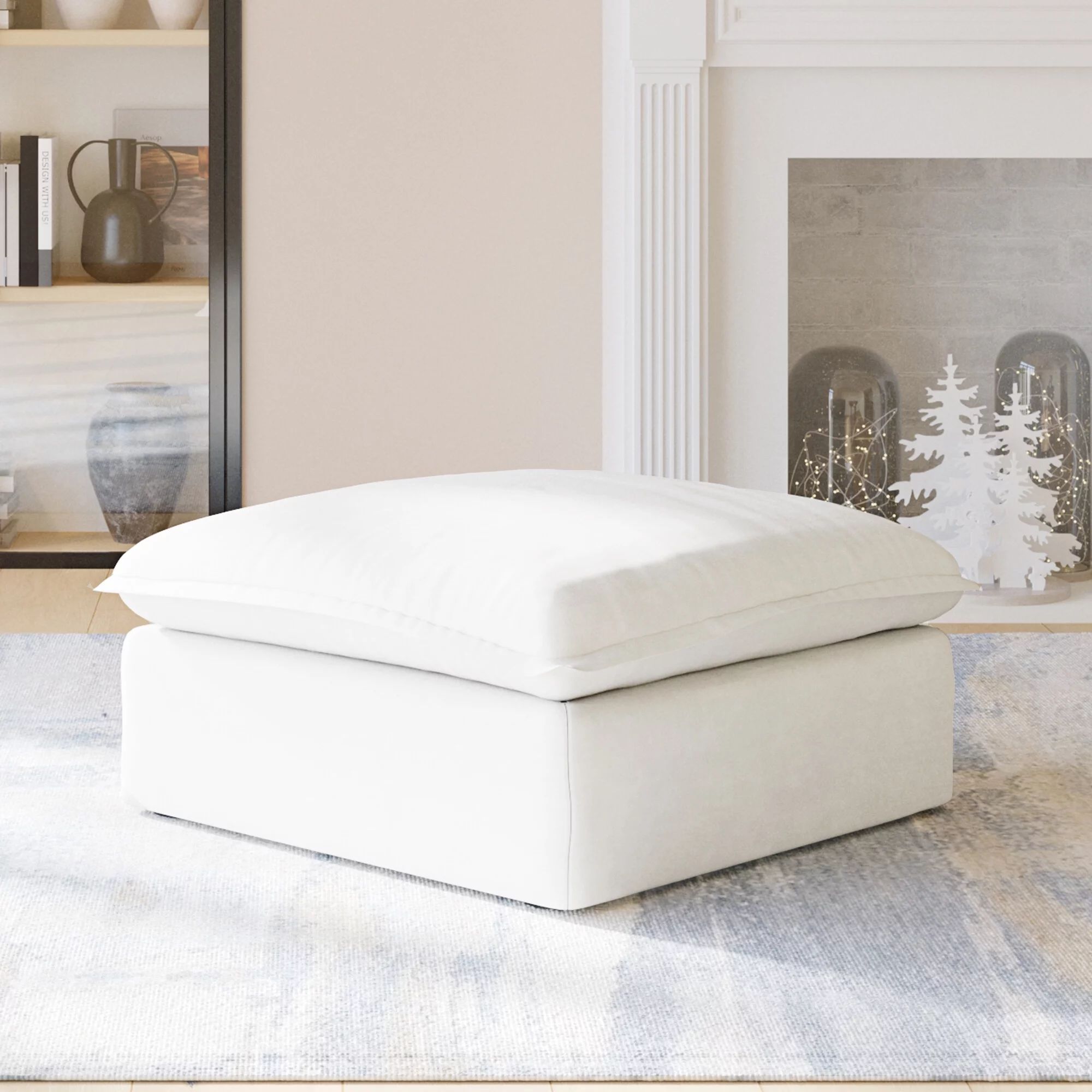 Sodrens Convertible Sectional Modular Sofa,Modern Linen Fabric Couch Free Combination Sofa,Ottoma... | Walmart (US)