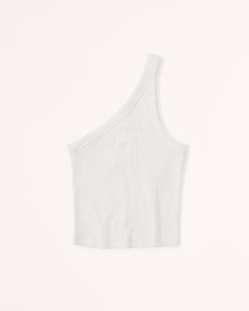 Essential One-Shoulder Tank | Abercrombie & Fitch (US)