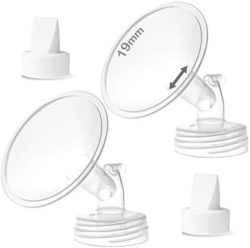 Nenesupply 19mm Flange and Duckbil Valves Compatible with Spectra S1 Spectra S2 Breastpump Replaceme | Amazon (US)
