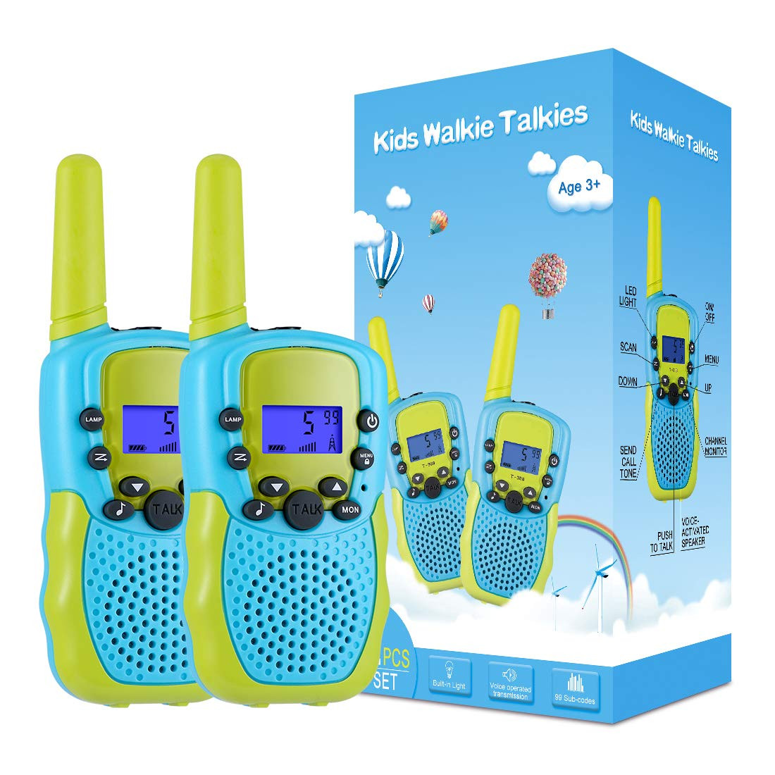 Selieve Toys for 3-12 Year Old Boys Girls, Easter Basket Stuffers, Walkie Talkies for Kids 22 Cha... | Amazon (US)