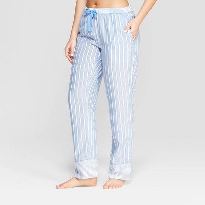 Women's Striped Simply Cool Pajama Pants - Stars Above™ Blue | Target