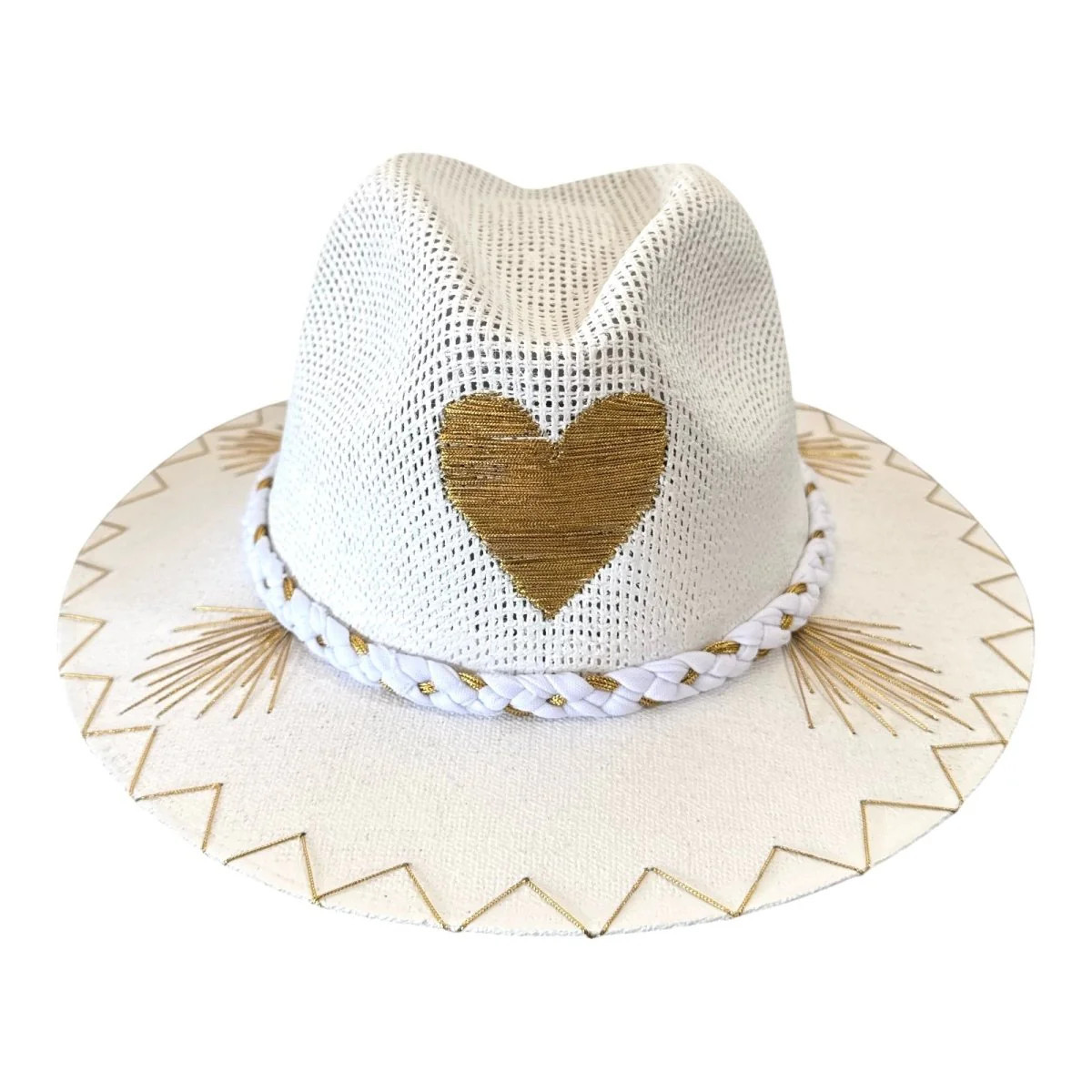 METALLIC HEART ICONS HAT | Mini Dreamers
