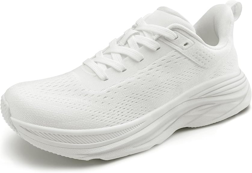 Athlefit Women's Walking Shoes Comfortable Slip On Tennis Shoes Non-Slip Athletic Gym Workout Fas... | Amazon (US)