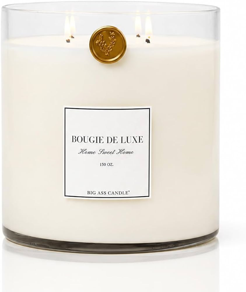 | Huge 10lb Luxury Candle, 150oz, Up to 500 Hours | Home Sweet Home | Vanilla, Caramel, Sugar | N... | Amazon (US)