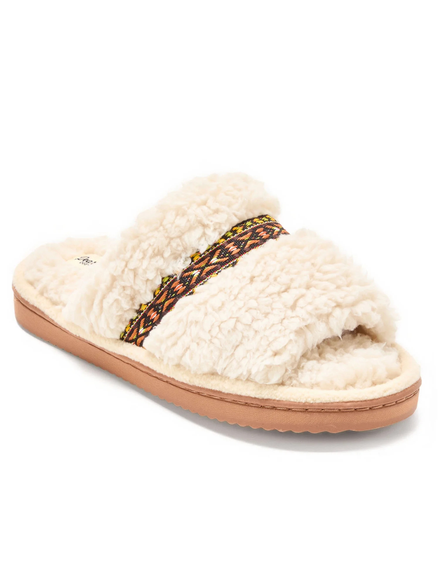 Dearfoams Cozy Comfort Women's Terry Slide Slippers | Walmart (US)