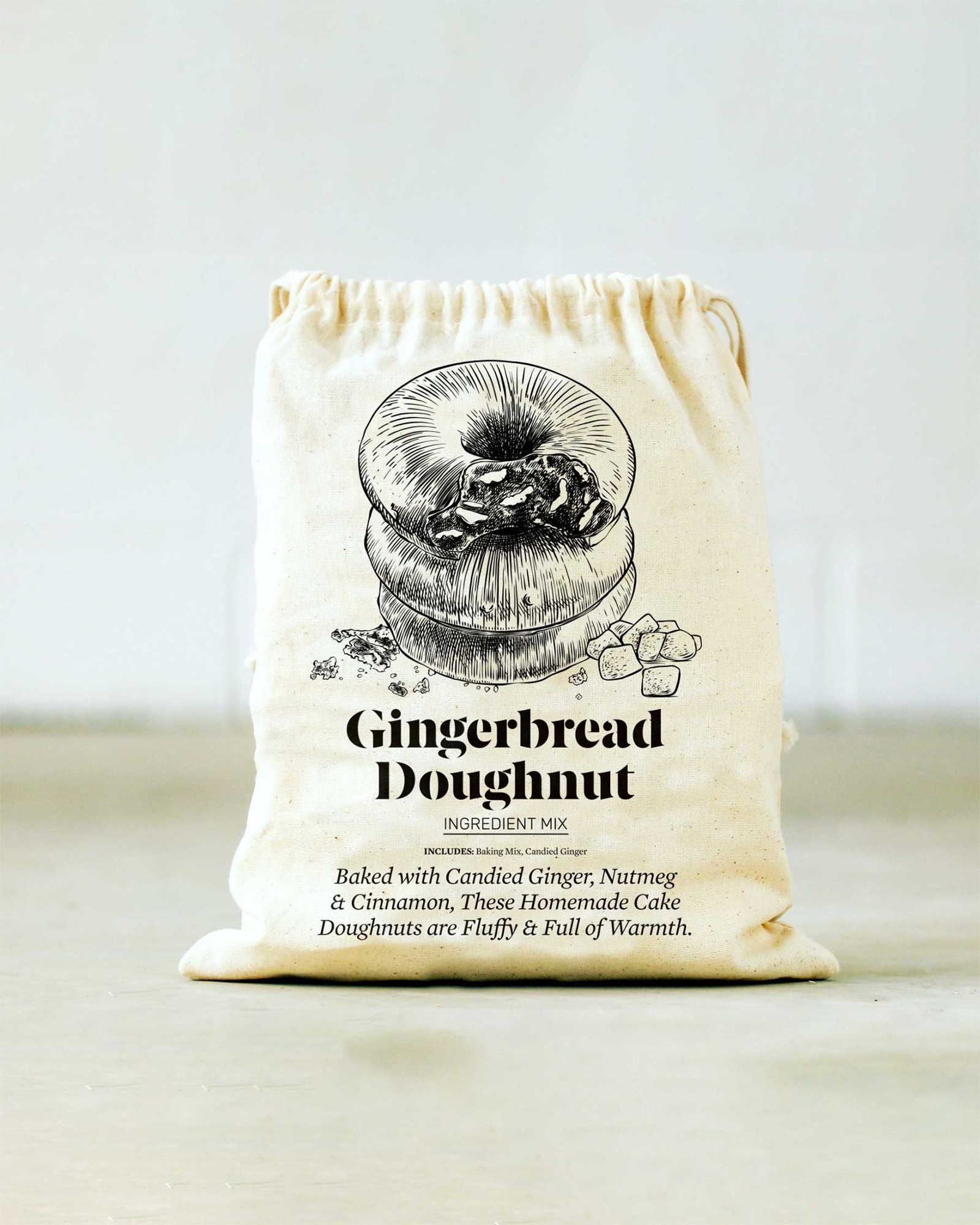 FarmSteady Gingerbread Doughnut Baking Mix Farm Steady | Haven Well Within