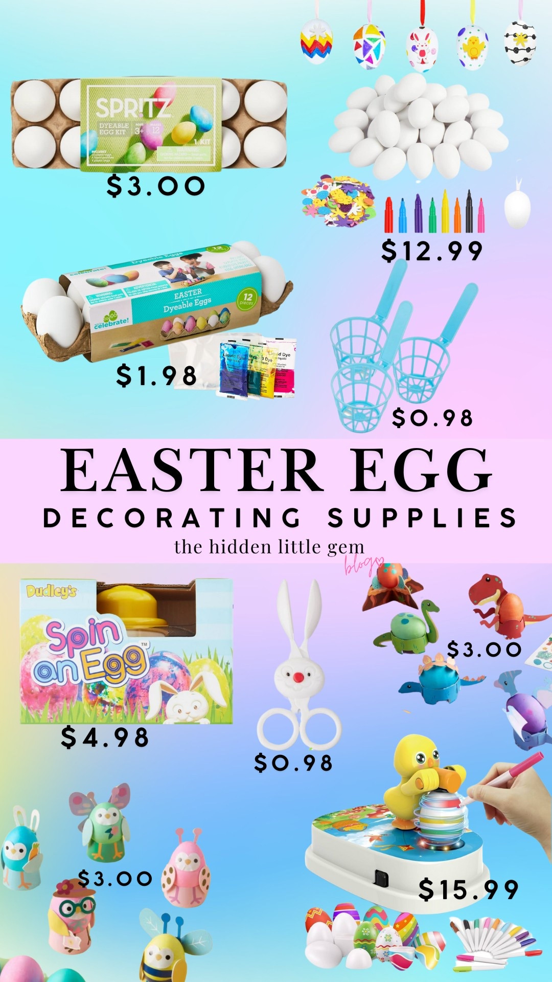 Easter Egg Decorating Supplies • GRAB these before they are sold out! 

#LTKFamily #LTKKids #LTKSeasonal