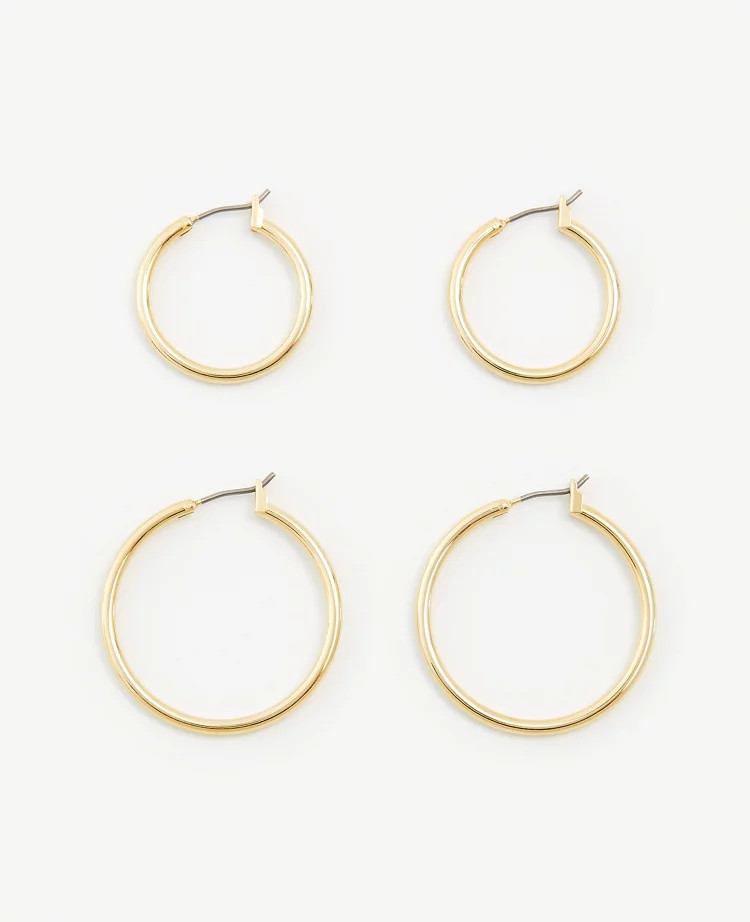 Hoop Earring Set | Ann Taylor