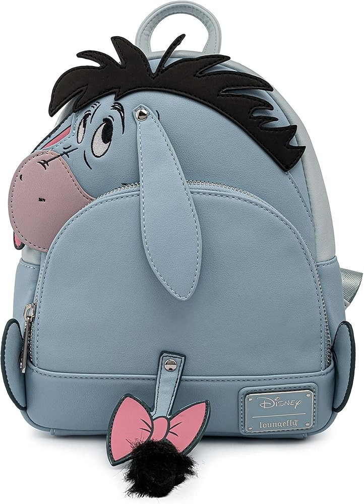 Loungefly Disney Eeyore Cosplay Womens Double Strap Shoulder Bag Purse, One Size, Multi | Amazon (US)