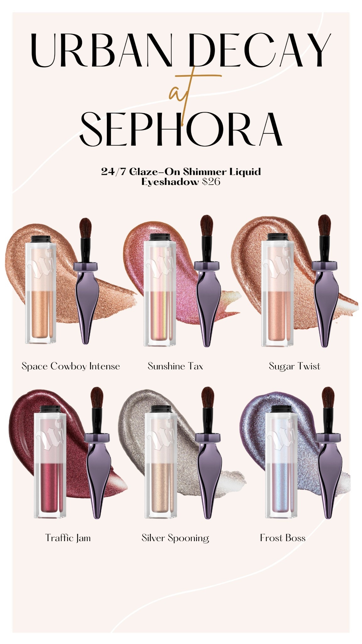 Urban Decay 24/7 Glaze-On Liquid Eyeshadow at Sephora 

#LTKBeauty