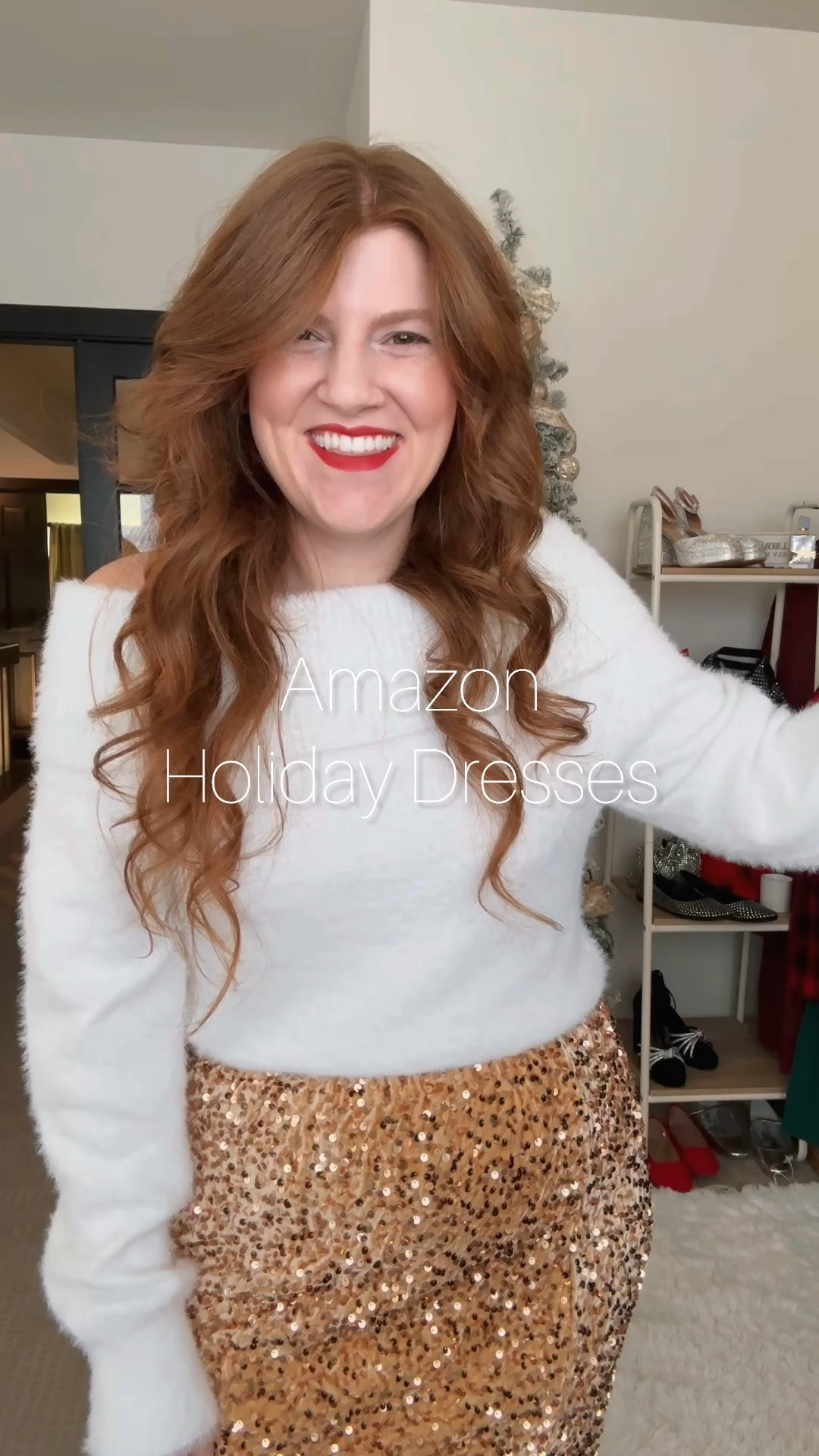 Holiday dresses from amazon. Holiday outfits. 

#LTKHoliday #LTKfindsunder50 #LTKsalealert