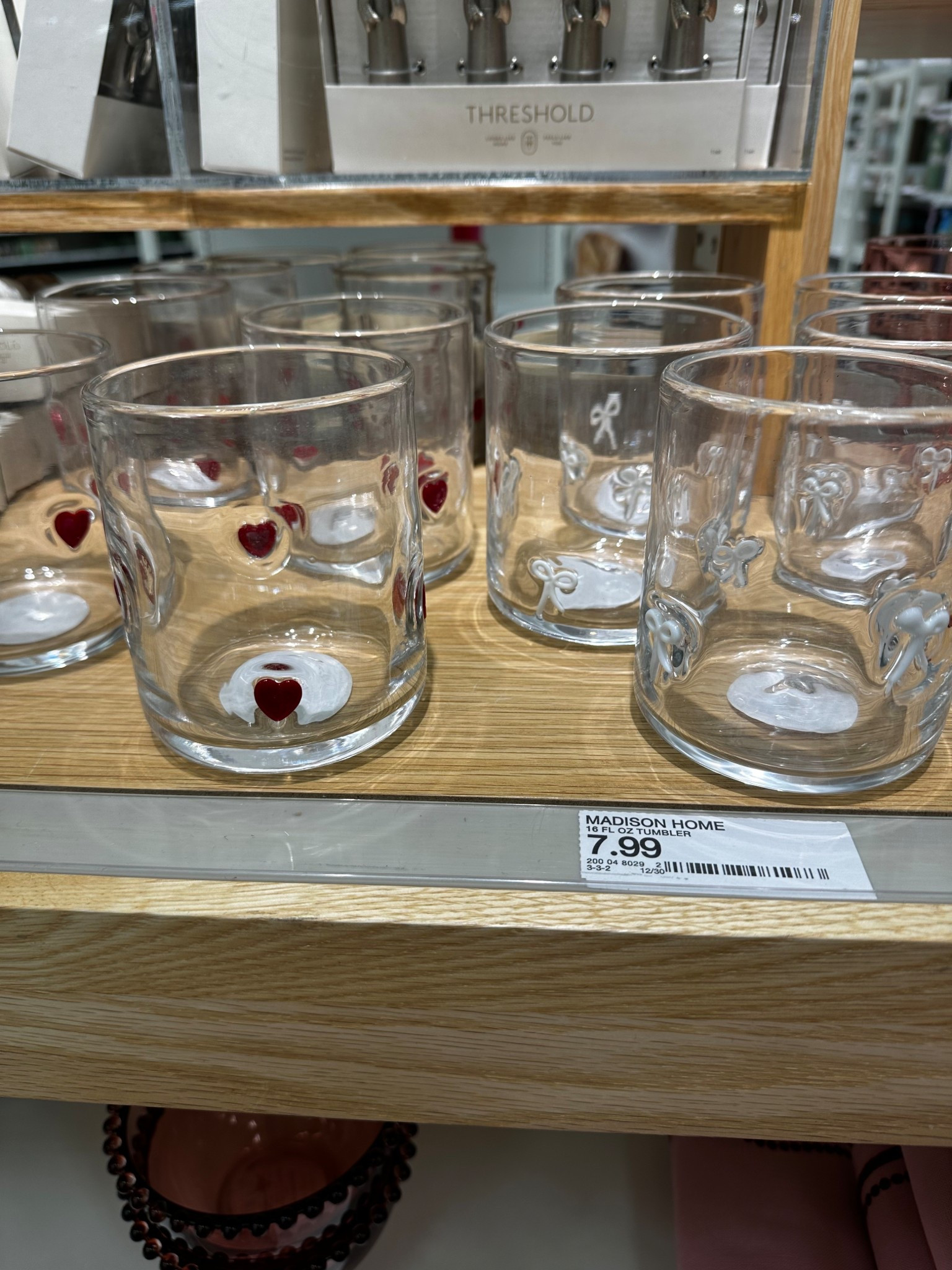 Finally found these juice glasses in store! Heart juice glasses, bow juice glasses, viral juice glasses, Valentine's Day

#LTKHome #LTKmomlife #LTKSeasonal