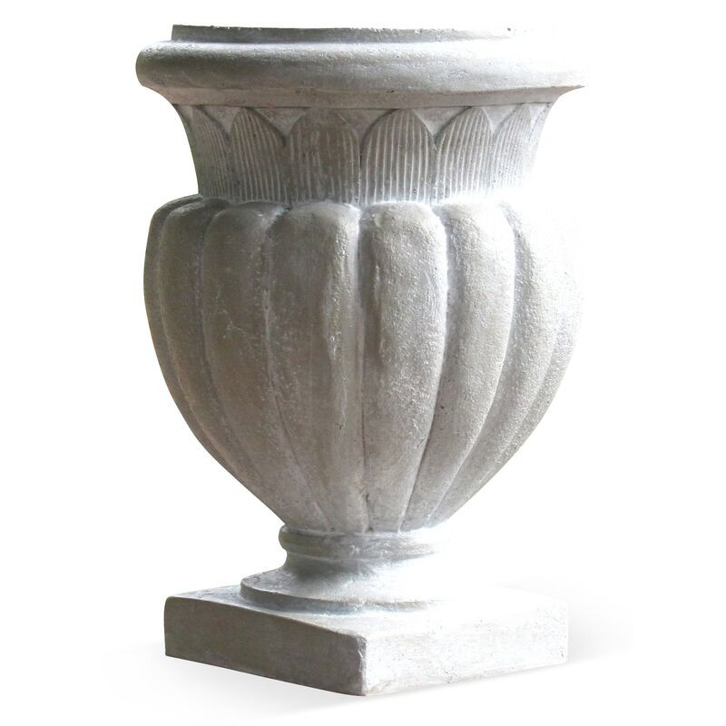 20" Stadium Urn, Cathedral White | One Kings Lane