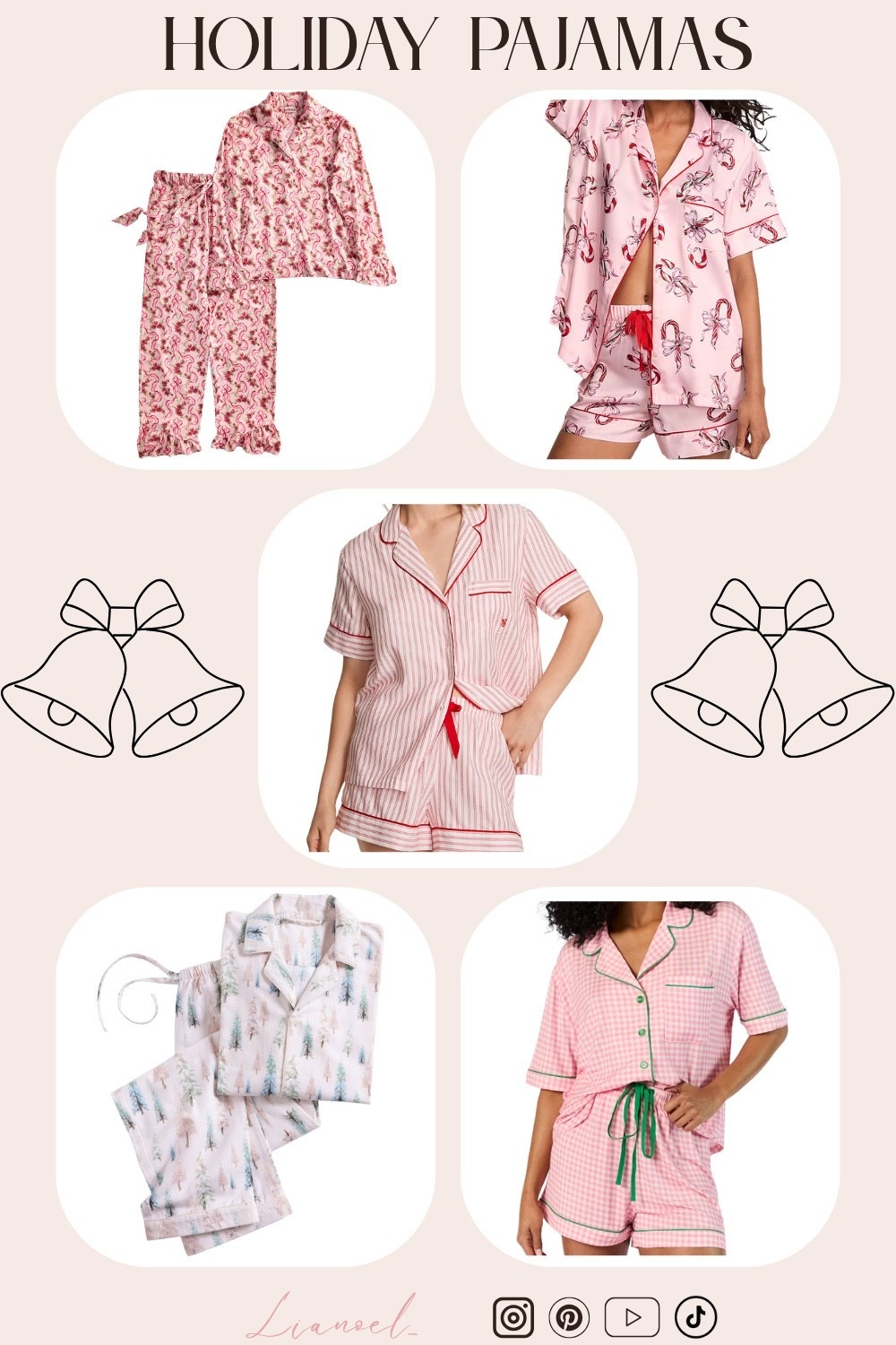 Cute holiday pajamas 

#LTKHoliday