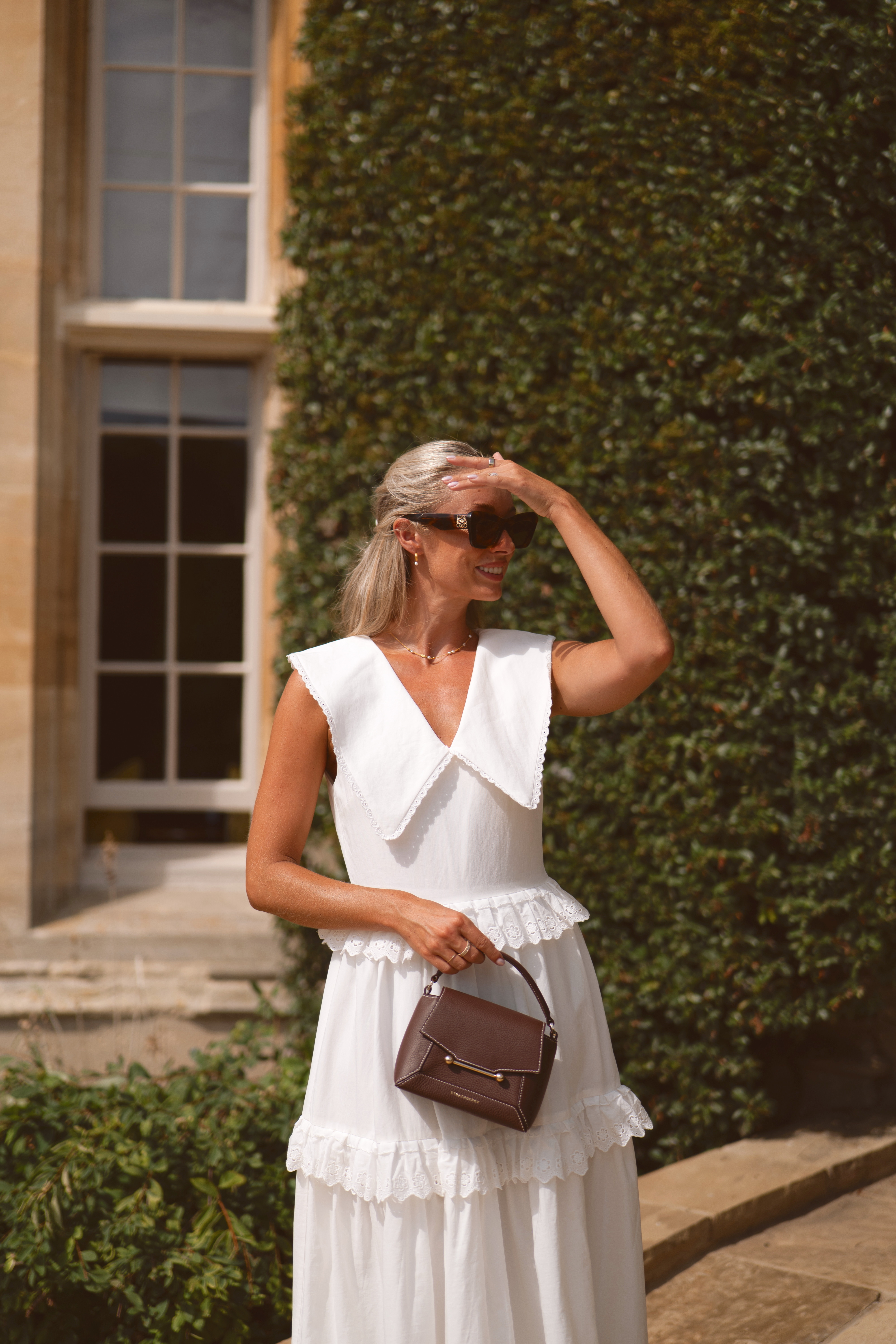 Stunning White Occassion Dress  

 #LTKsummer #LTKdresses #LTKbag