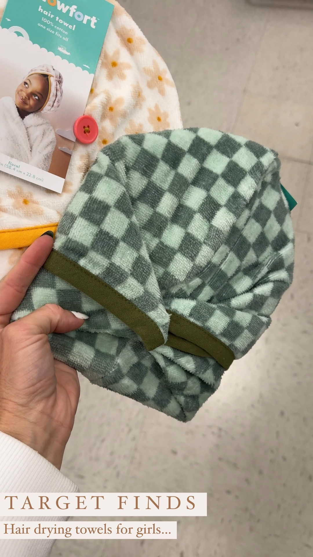 How cute are these hair towels for girls?!? You could slip them into their stockings!

#GirlsStockingStuffers #StockingStuffers #HairTowel #TargetFINDS #GiftsForGirls 


#LTKGiftGuide #LTKKids #LTKWatchNow