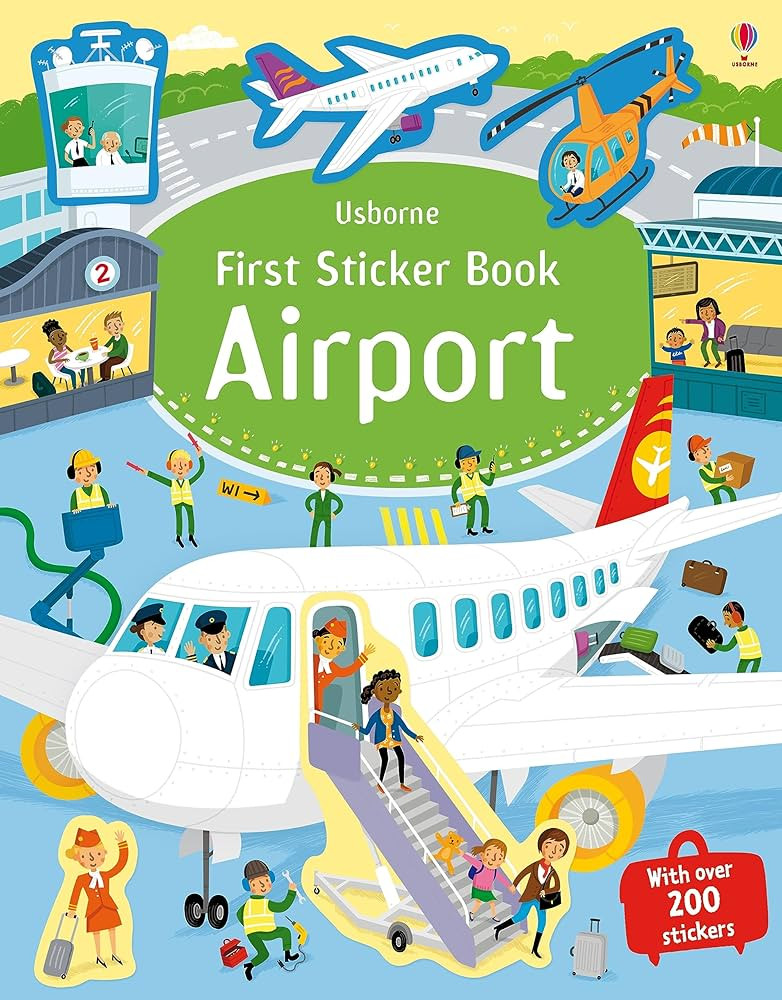 First Sticker Book Airports (First Sticker Books) | Amazon (UK)