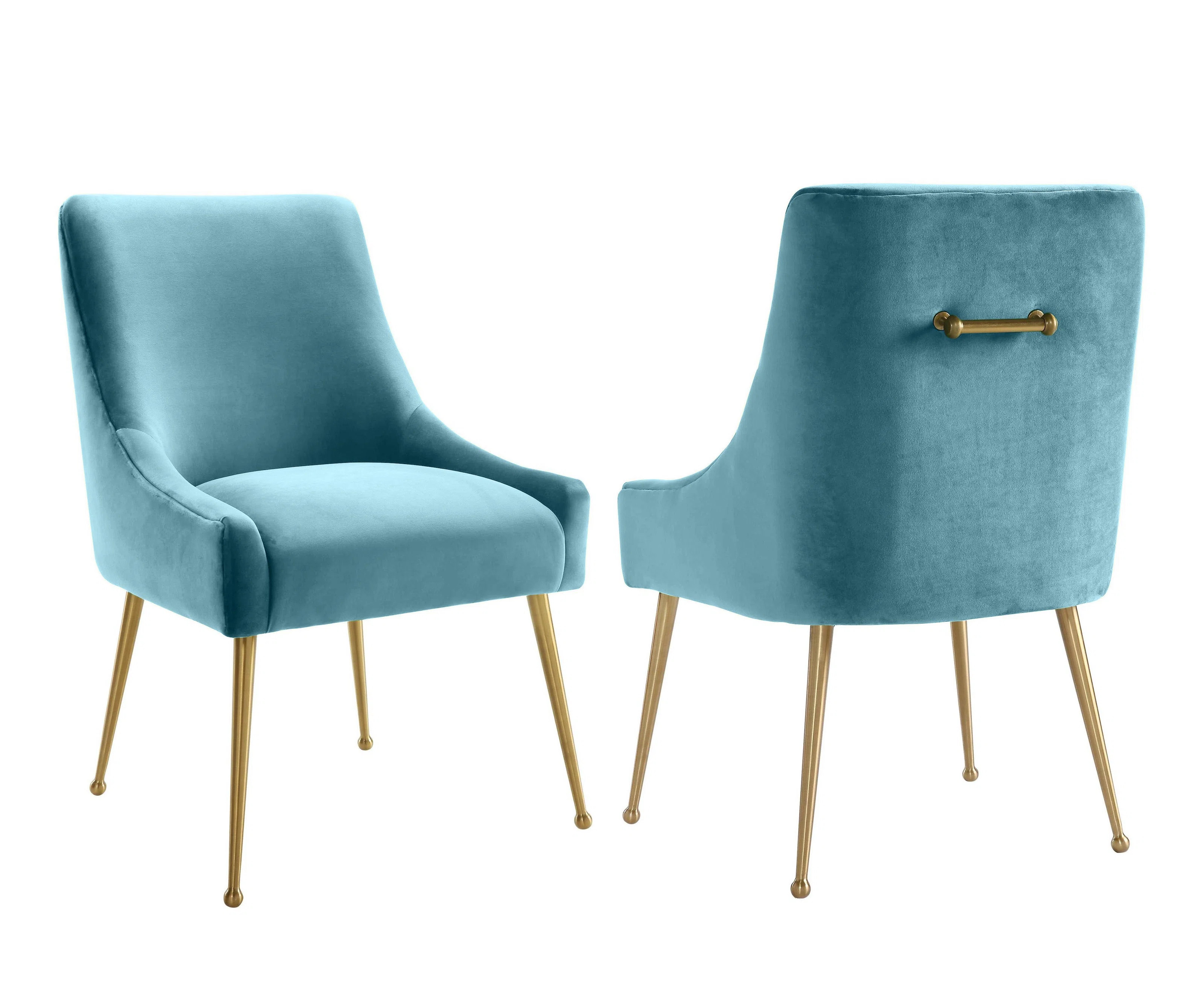 Simmon Velvet Side Chair | Wayfair Professional