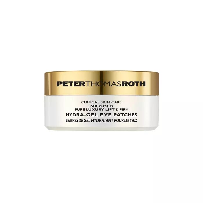 PETER THOMAS ROTH 24K Gold Pure Luxury Lift & Firm Hydra-Gel Eye Patches - 60ct - Ulta Beauty | Target