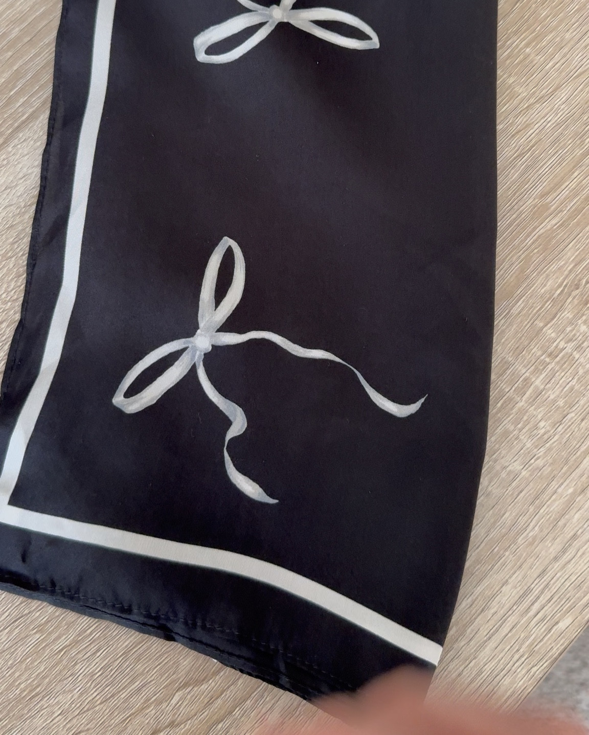 My silk scarf from Loft is 50% off. 

#LTKSeasonal #LTKOver40 #LTKSaleAlert