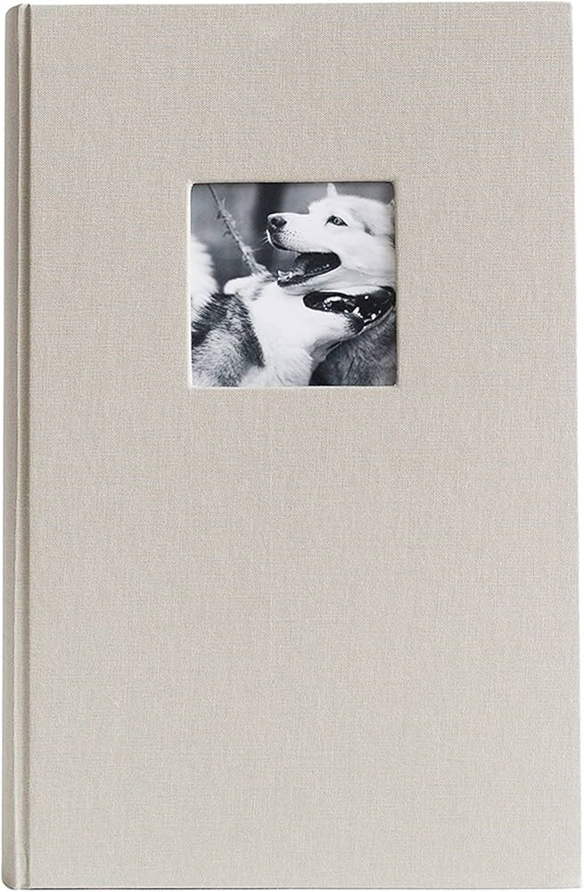 Kolo Hudson 3up Photo Album, Holds 300 4x6 Photos, Ideal for Weddings and Baby Books, Platinum | Amazon (US)