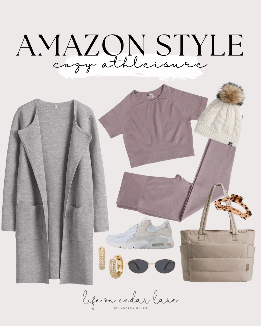 Get cozy in this Amazon athleisure set perfect for lounging. #amazonstyle #cozyfashion

#LTKGiftGuide #LTKSaleAlert #LTKOver40