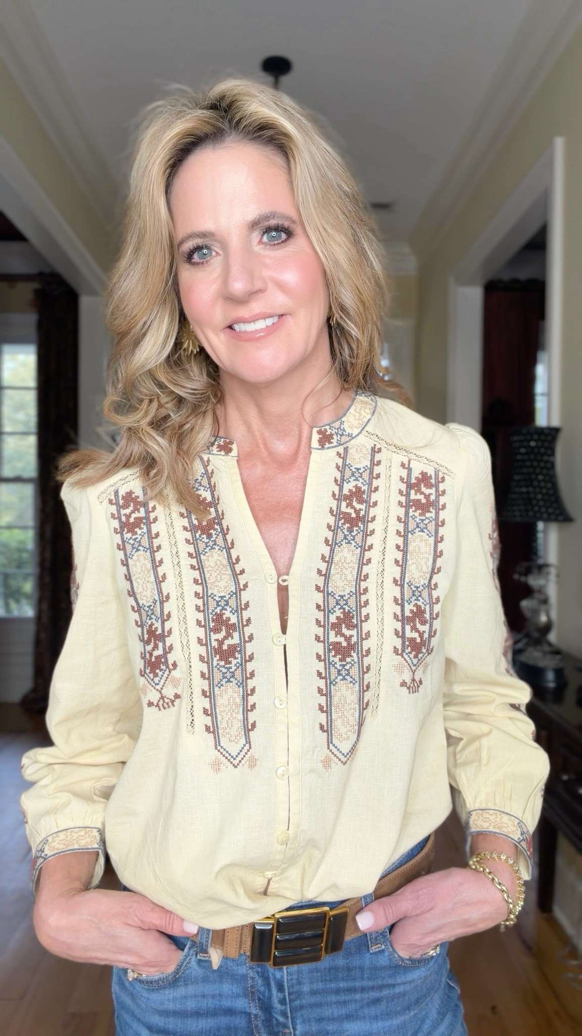 Probably my favorite blouse. It’s that good.

#LTKOver40 #LTKootd