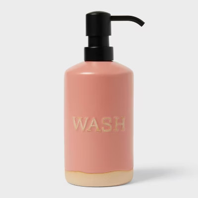 Pink Kids' Soap Pump Dispenser - Pillowfort™ | Target