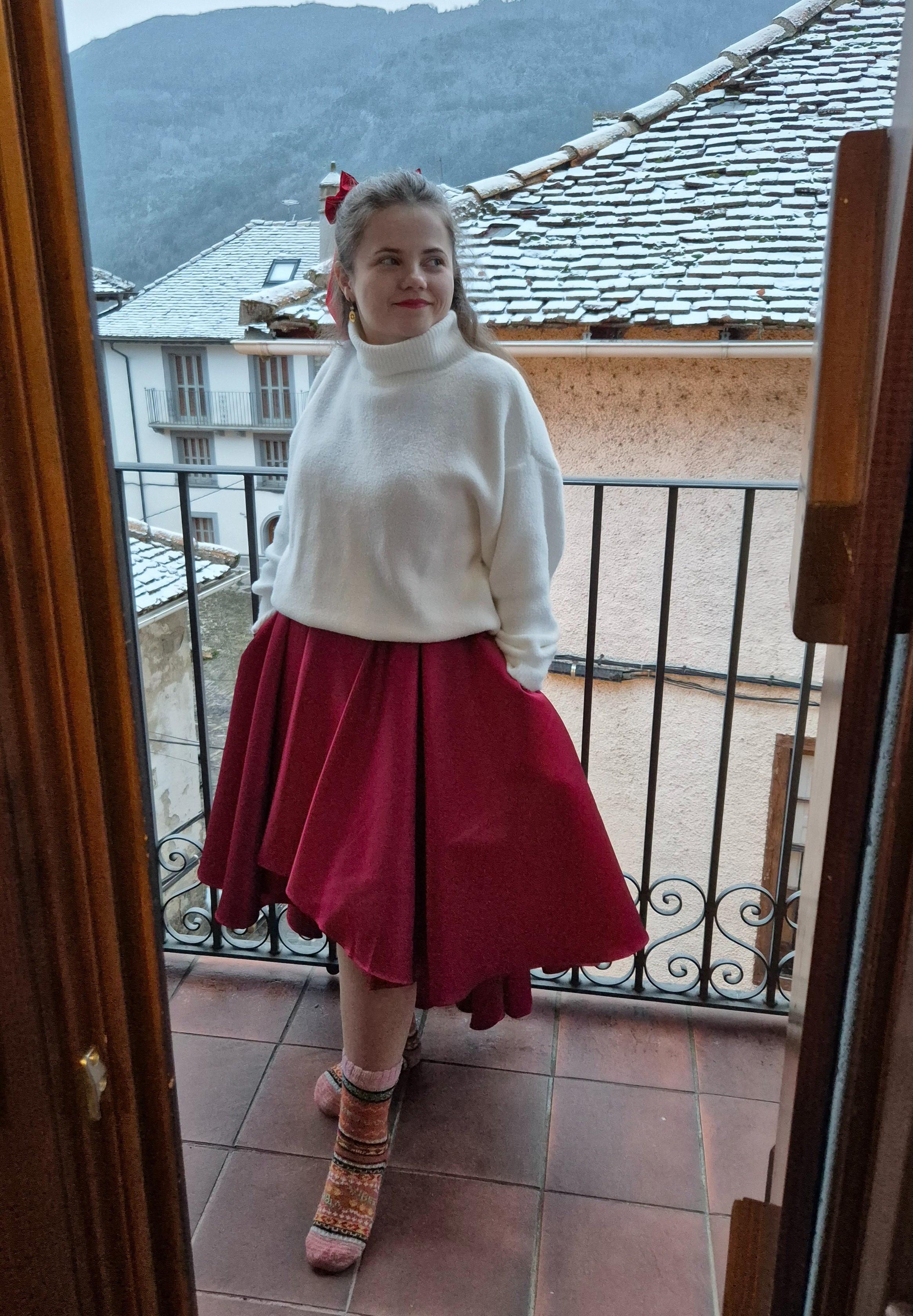 Styled my Petite white winter sweater with the festive dress 

#LTKPetite #LTKMidsize