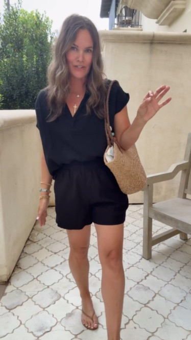 Love how breathable and lightweight this linen set is! The perfect easy summer outfit 🙌🏼

#LTKootd #LTKmomlife #LTKgrwm