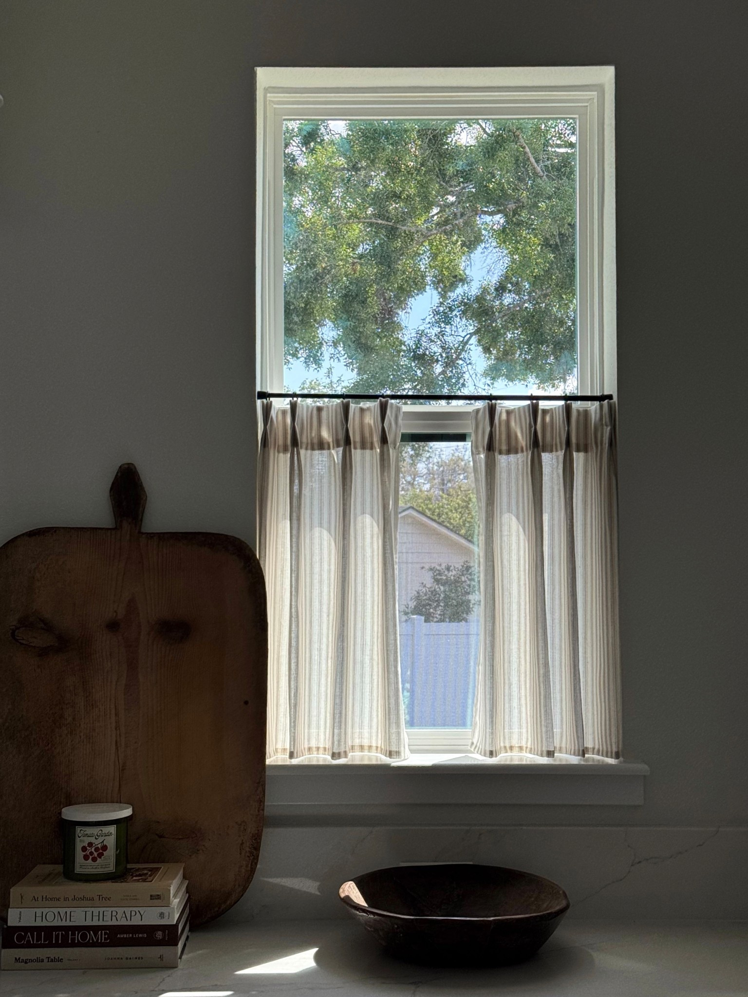 added cafe curtains in the pantry and i’m in love! 

#LTKHome