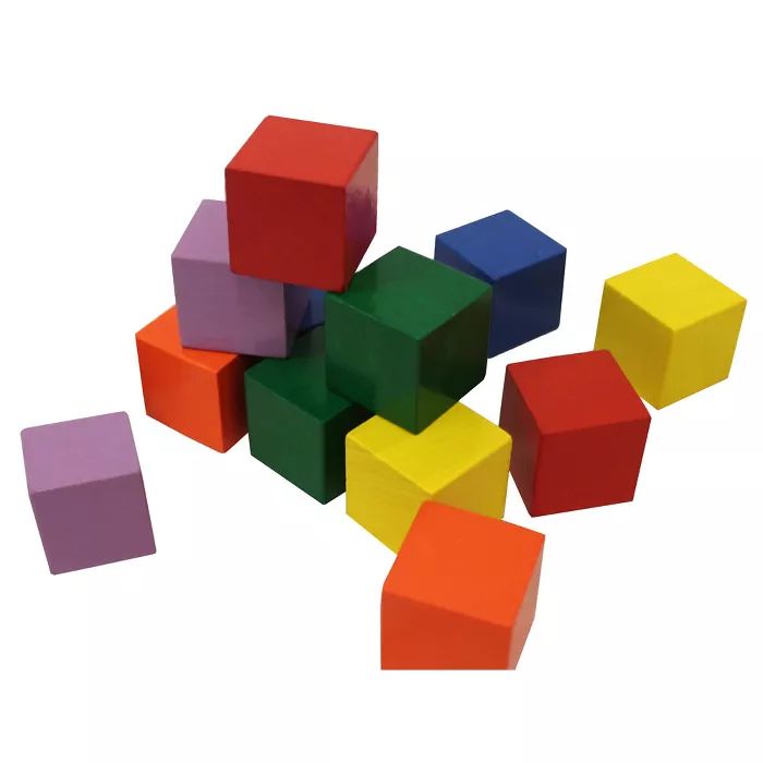 HABA Baby's First Basic Block Set - 12 Colorful Wooden Cubes (Made in Germany) | Target