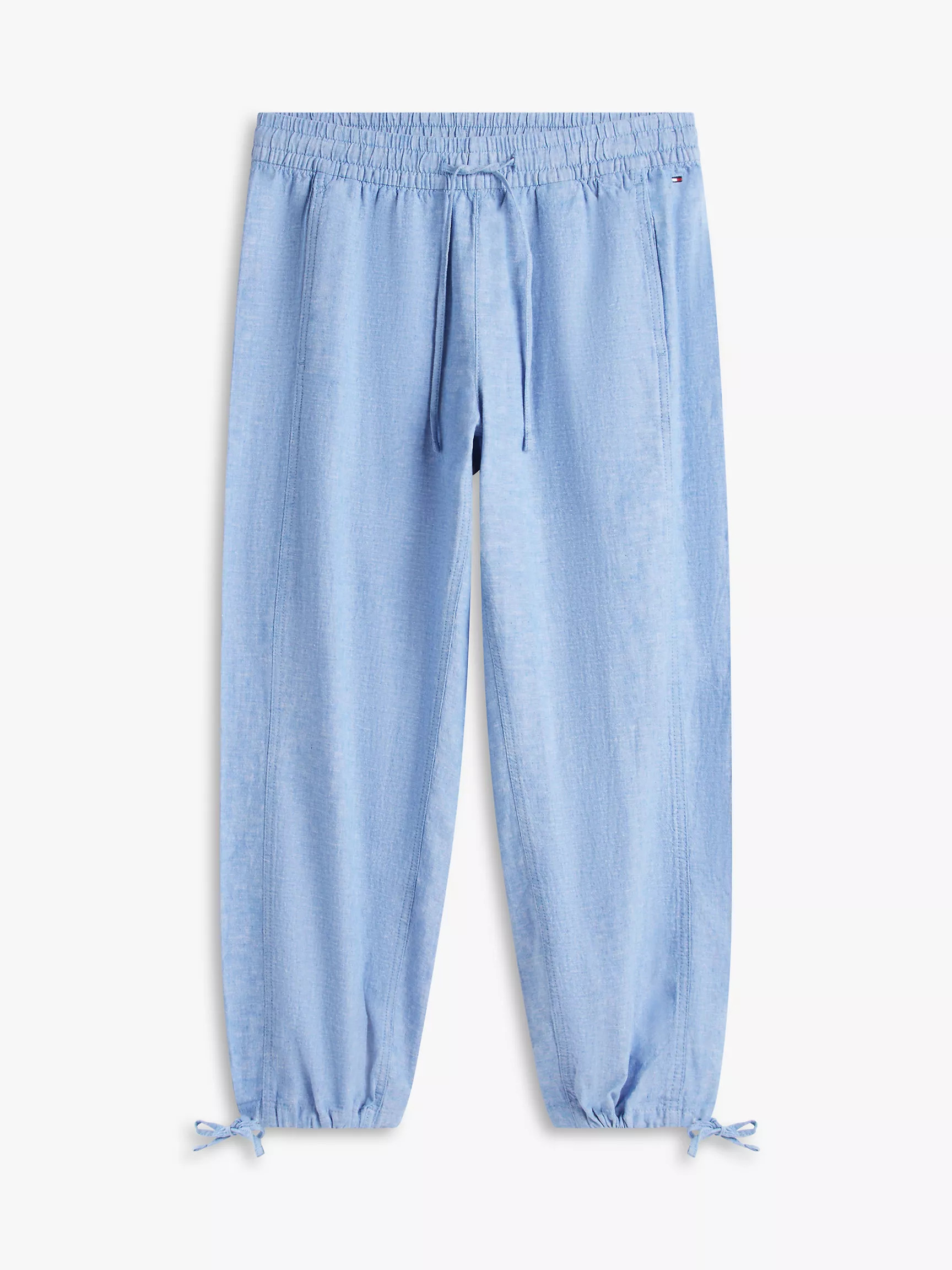 Linen-Cotton Blend Pull-On Pant | Tommy Hilfiger | Tommy Hilfiger (US)