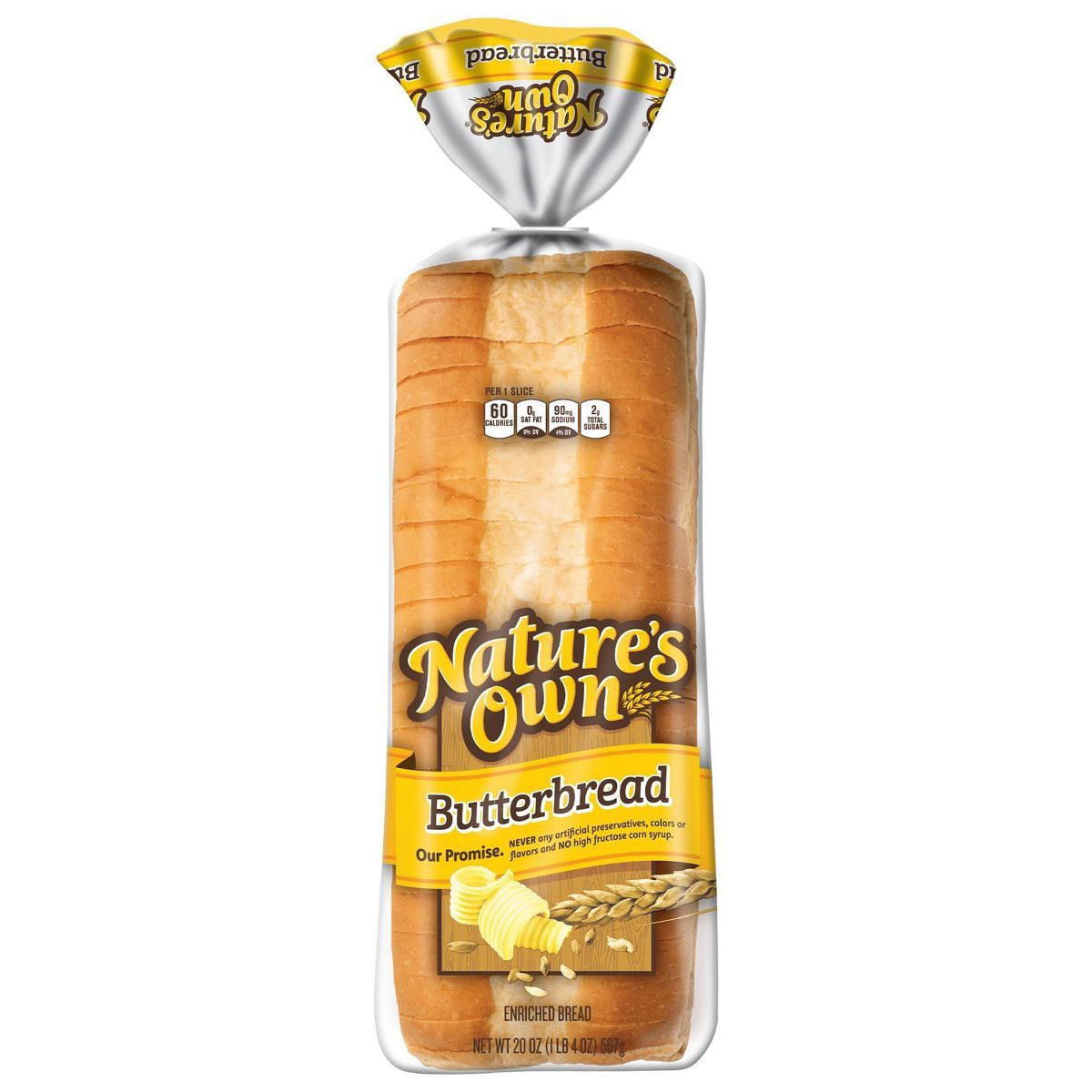 Nature's Own Butter Bread - 20oz | Target