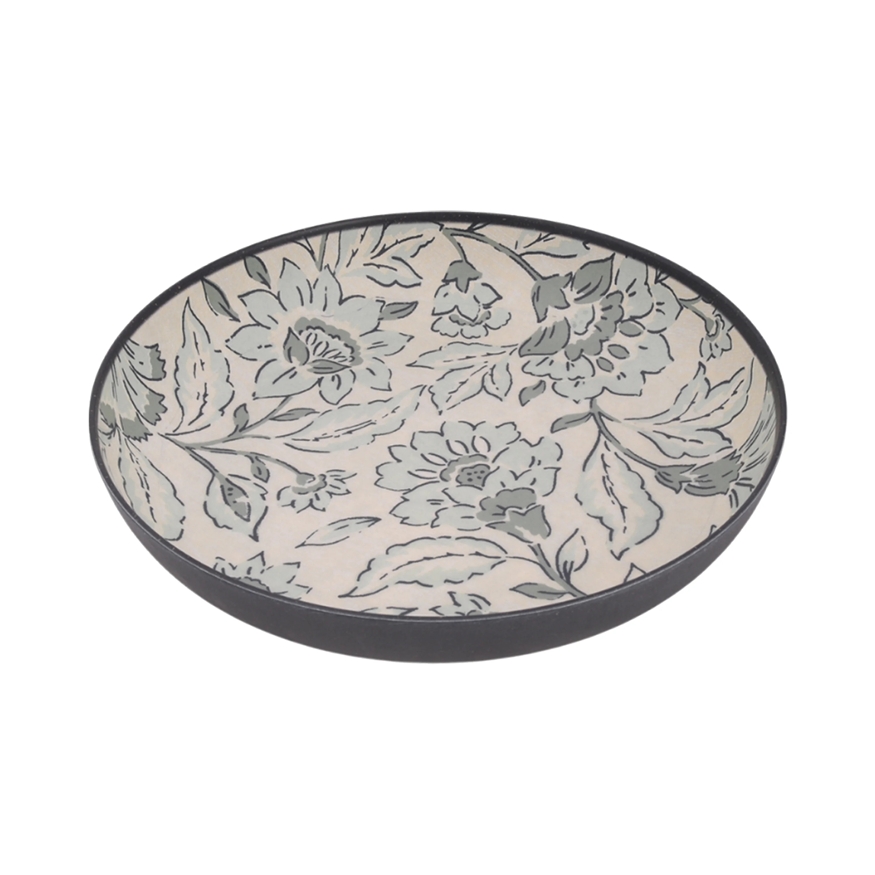 Better Homes & Gardens Bamboo Melamine Dinner Bowl, Floral | Walmart (US)