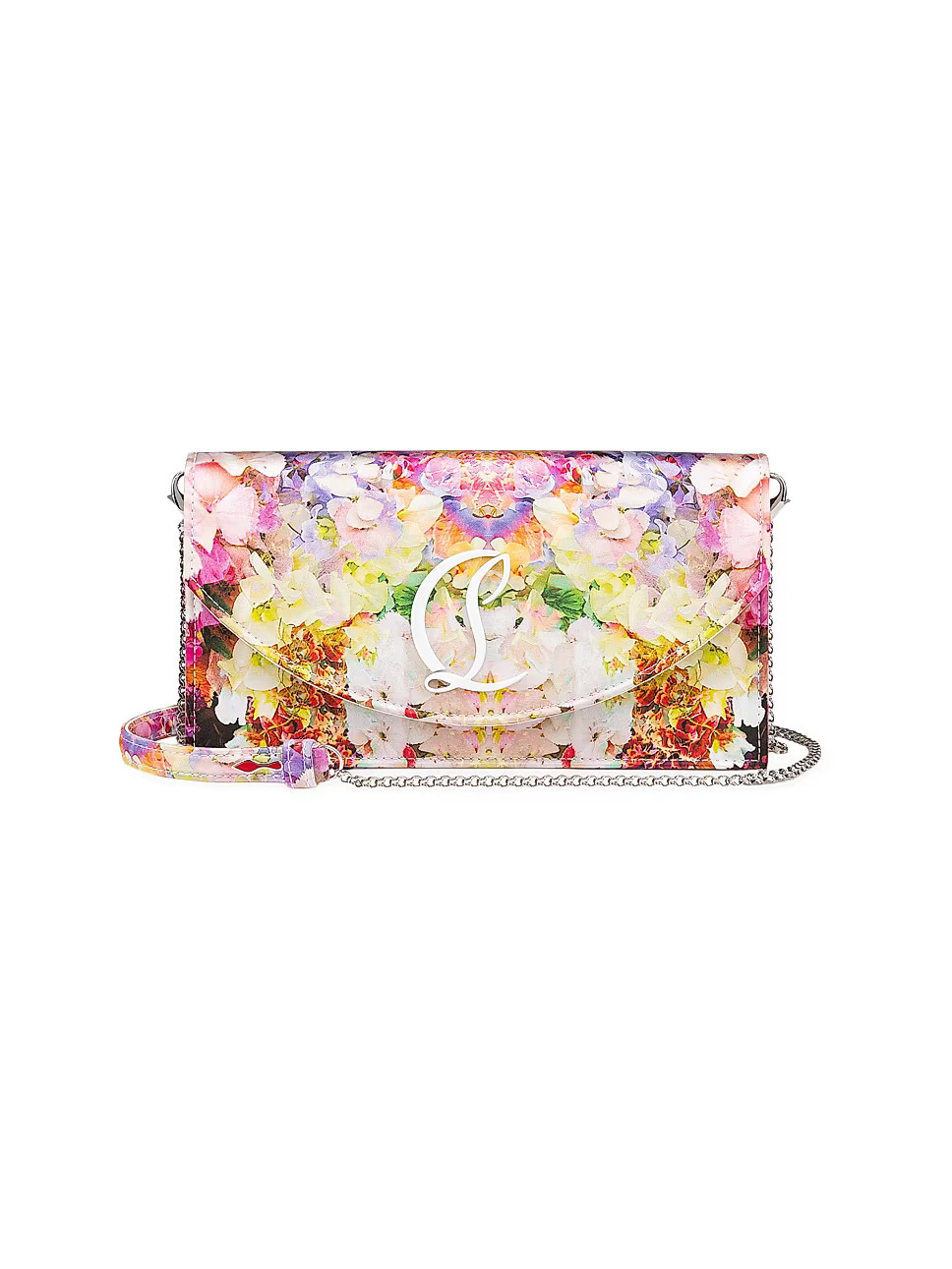 Loubi54 Crepe Satin Clutch | Saks Fifth Avenue