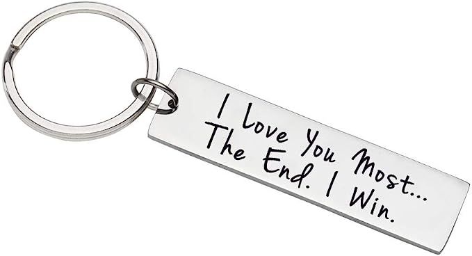 Husband Wife Keychain Gifts For Anniversary Birthday Wedding Gifts From Wifey Hubby Valentine Day... | Amazon (US)