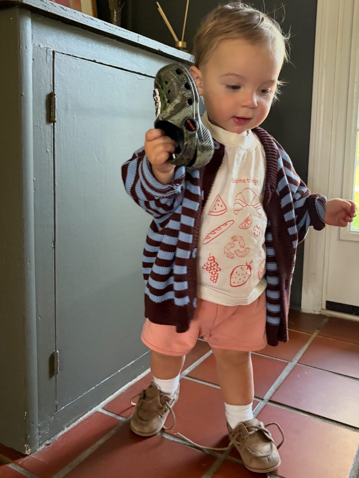 T shirt is from fostered collection! 

Cardigan is a set :) 

#LTKKids