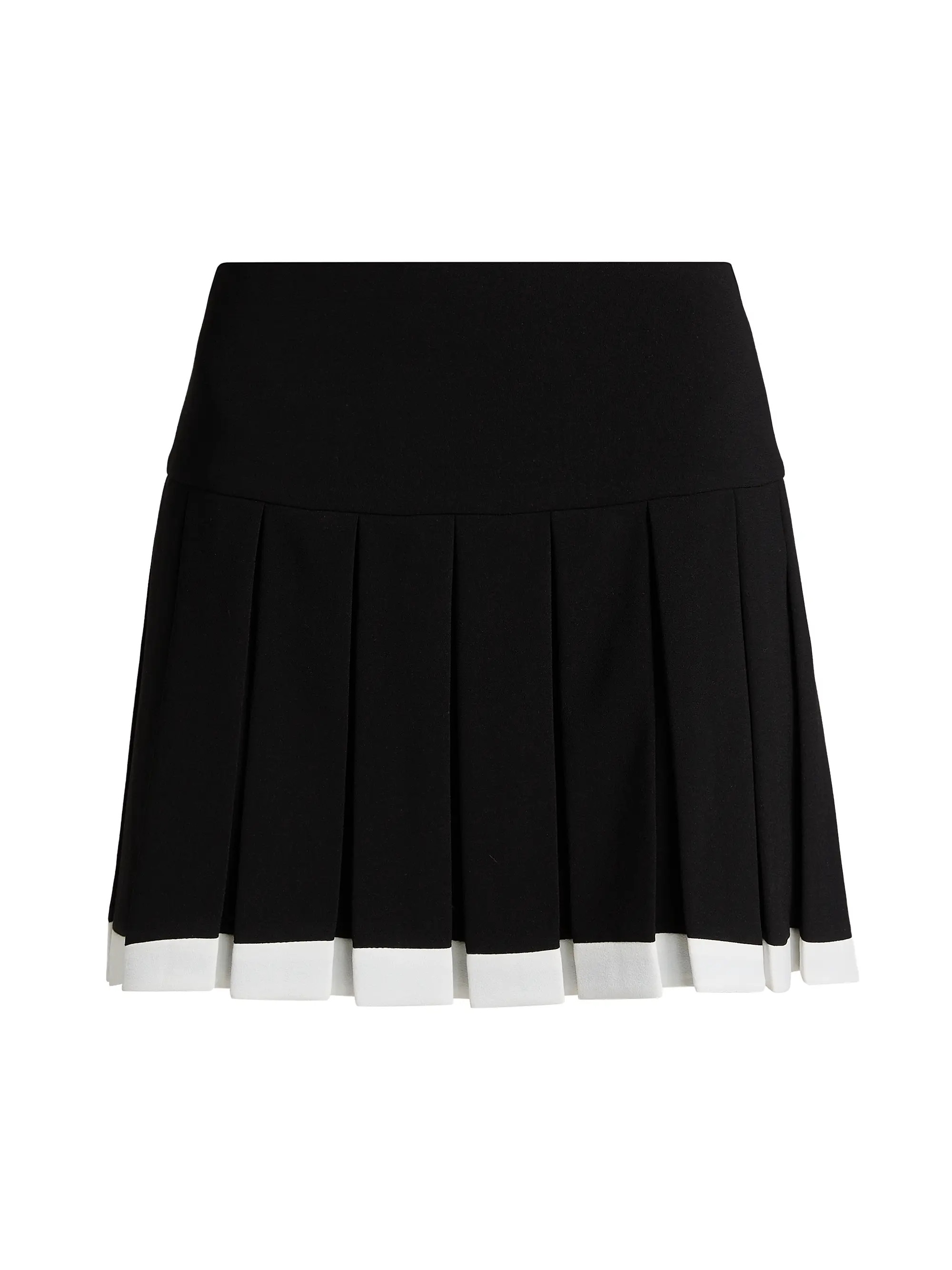 ALICE + OLIVIA Emilie Box Pleated Miniskirt | Saks Fifth Avenue | Saks Fifth Avenue