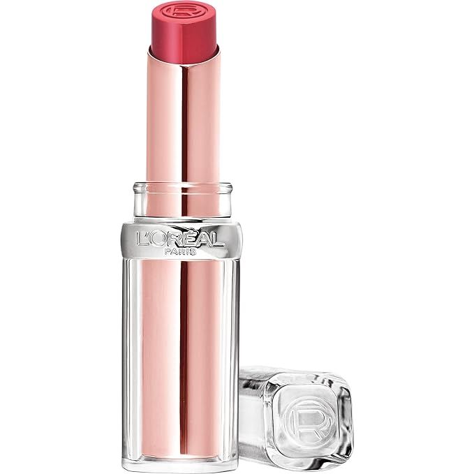 L'Oreal Paris Glow Paradise Hydrating Balm-in-Lipstick with Pomegranate Extract, Rose Mirage, 0.1... | Amazon (US)