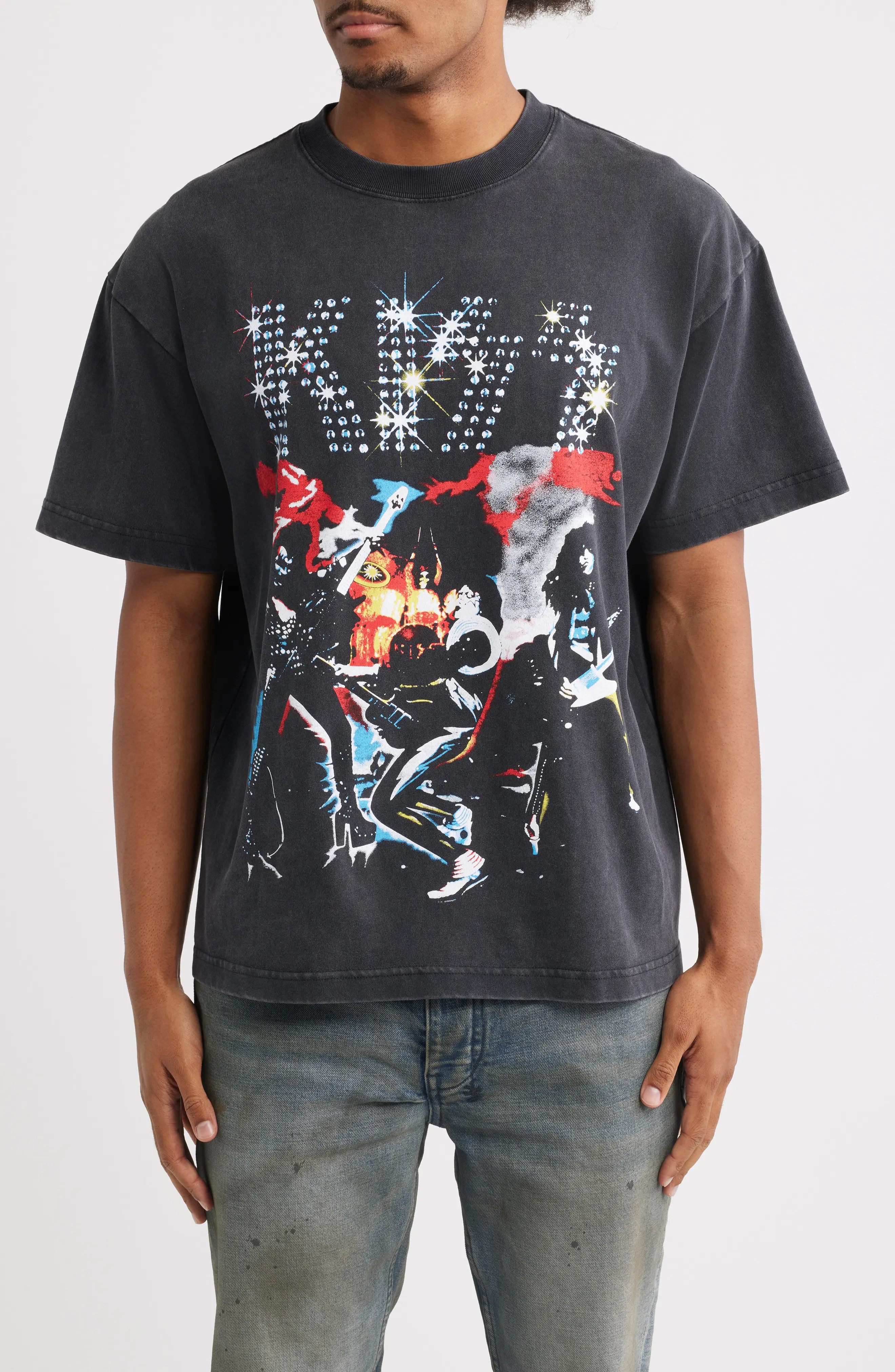 Oversize KISS Graphic T-Shirt (Men) | Nordstrom | Nordstrom